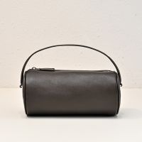 The Row 90's Bag in Soft Nappa Leather Taupe