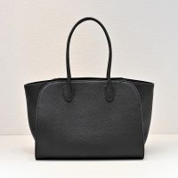 The Row Marlo 14 Bag in Matte Grained Calfskin Black