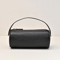 The Row 90's Bag in Soft Nappa Leather Black