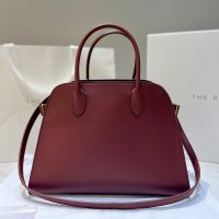 The Row Margaux 12 Bag in Smooth Calfskin Red